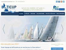 Tablet Screenshot of baticup-atlantique.com